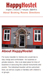 Mobile Screenshot of happyhostel.at